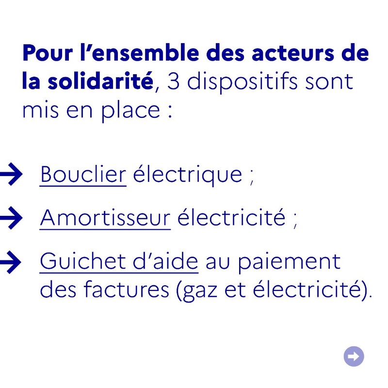 JCCOMBE's tweet photo. Face à la hausse des coûts de l'énergie, des dispositifs sont mis en place pour soutenir les acteurs de la solidarité pendant toute l'année 2023 ⤵️