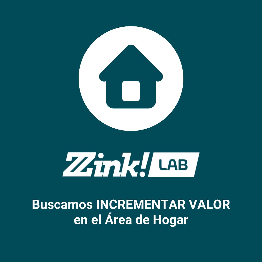 El área del hogar de 𝗭𝗭𝗶𝗻𝗸!𝗟𝗮𝗯 𝗯𝘂𝘀𝗰𝗮 𝗶𝗻𝗰𝗿𝗲𝗺𝗲𝗻𝘁𝗮𝗿 𝗲𝗹 𝘃𝗮𝗹𝗼𝗿. 

➡️ Aplica a nuestra línea estratégica y ayúdanos a encontrar soluciones, consiguiendo una prueba de concepto en <a href="/ZelnovaZeltia/">ZelnovaZeltia</a>.