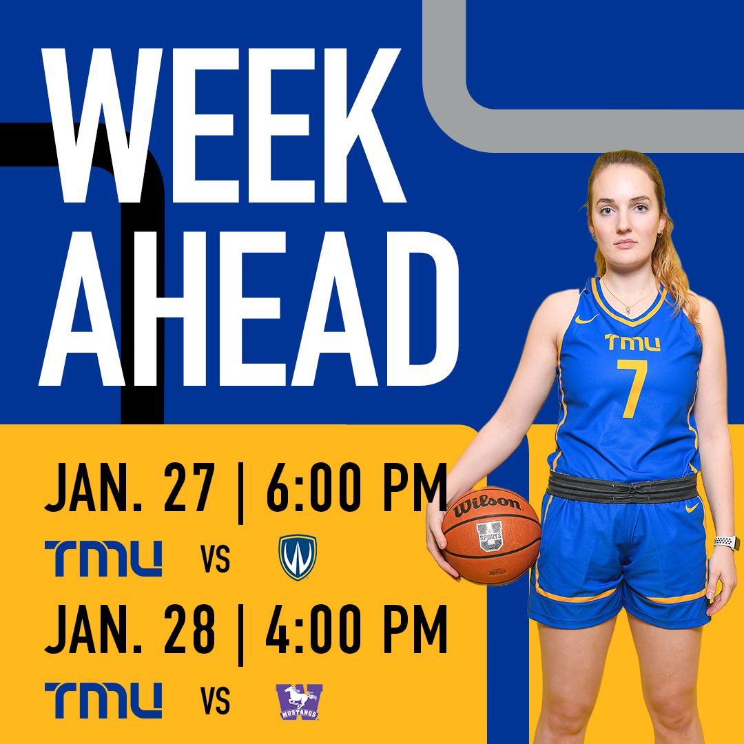 tmubold's tweet photo. The new 🏀 #WeekAhead finds @tmuboldwbb and @tmuboldmbb continuing their home stand.

Action starts Friday against Windsor, before our annual Shoot for the Cure games on Saturday against Western.

Exclusive Shoot for the Cure shirts will be available for purchase! https://t.co/e4qbVasN4U