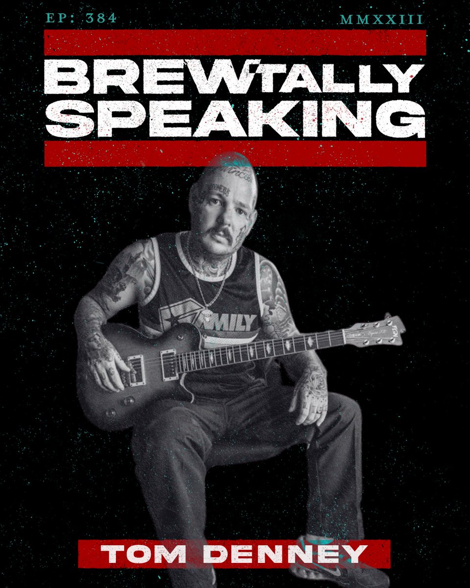 BREWtally Speaking (@brewspeakpod) on Twitter photo New ep is up w/ #tomdenney.
Audio:
open.spotify.com/episode/2zIvGk…
Video:
youtu.be/Ze9rDeMZopI
Join us as we catch up from Tom's last appearance on the podcast. Moving back home, getting sober and making music again. We also talk about his new band, <a href="/SoundsColor/">Sounds Like Color</a> and more. New ep is up w/ #tomdenney.
Audio:
open.spotify.com/episode/2zIvGk…
Video:
youtu.be/Ze9rDeMZopI
Join us as we catch up from Tom's last appearance on the podcast. Moving back home, getting sober and making music again. We also talk about his new band, <a href="/SoundsColor/">Sounds Like Color</a> and more.