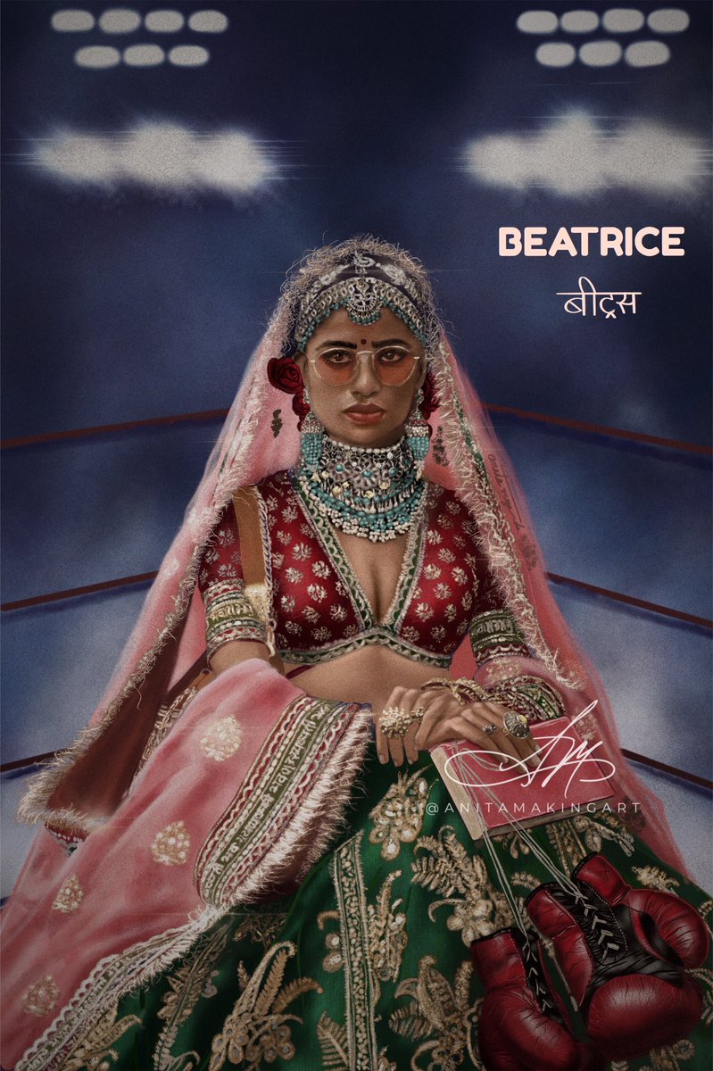 The Shakespeare Company (@shakespeareyyc) on Twitter photo Continuing on with our Shakespeare’s South Asian Ladies series, a collab with @anitamakingart + @hitmyth, is Beatrice from Much Ado About Nothing!
Muse for this portrait is <a href="/sanathampi/">Sana Thampi</a> for the @sabyasachiofficial 2021 Collection shoot. Continuing on with our Shakespeare’s South Asian Ladies series, a collab with @anitamakingart + @hitmyth, is Beatrice from Much Ado About Nothing!
Muse for this portrait is <a href="/sanathampi/">Sana Thampi</a> for the @sabyasachiofficial 2021 Collection shoot.