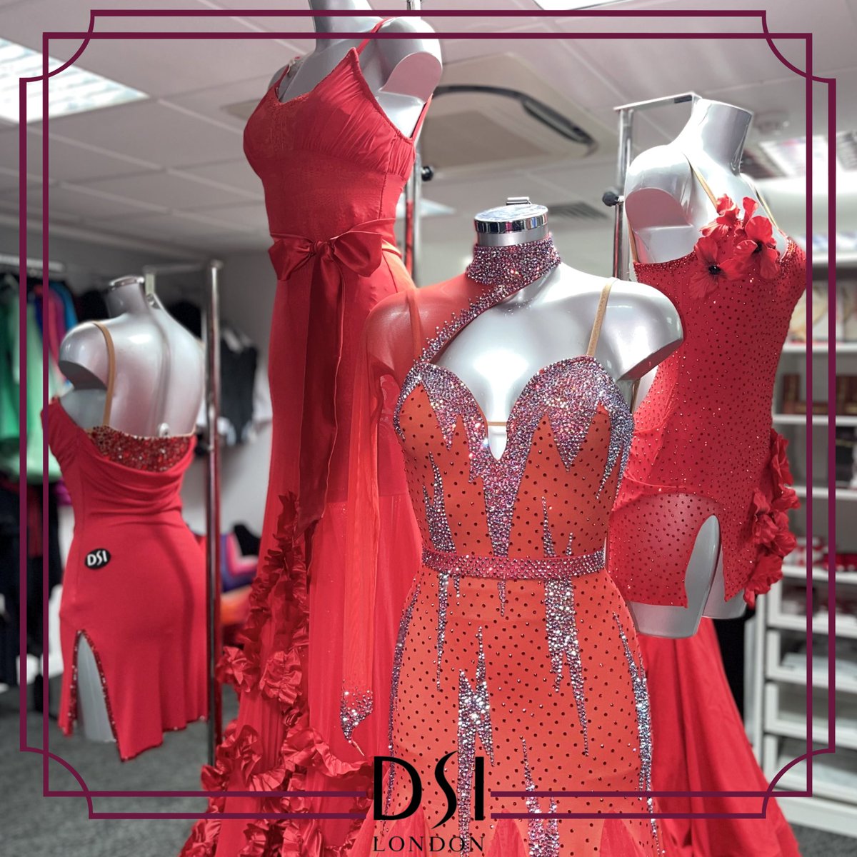 First day of our new showroom being open complete ❤️ 

#dsilondon #dancesport #dressedbythebest #madeinlondon #dsilondonis40 #supportingdancesince1982