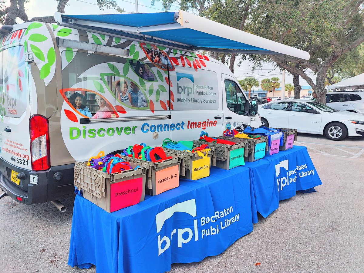 📅 Save the date! <a href="/BocaLibrary/">Boca Raton Library</a> will distribute free books to clients (for both children and adults) tomorrow, Tuesday, January 24, in our food distribution drive-thru (East Boca) from 3:30 am - 12:30 pm 📚

#BocaHelpingHands #CommunityEvents #BocaRaton