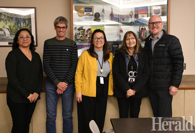 Leth_Herald's tweet photo. Reconciliation Lethbridge Advisory Committee appoint co-chairs. Seven new members were inducted into the committee since the last meeting in 2022. 
#yql #Lethbridge 
https://t.co/3BAMj3u0BF https://t.co/n4Kc0rA8xu