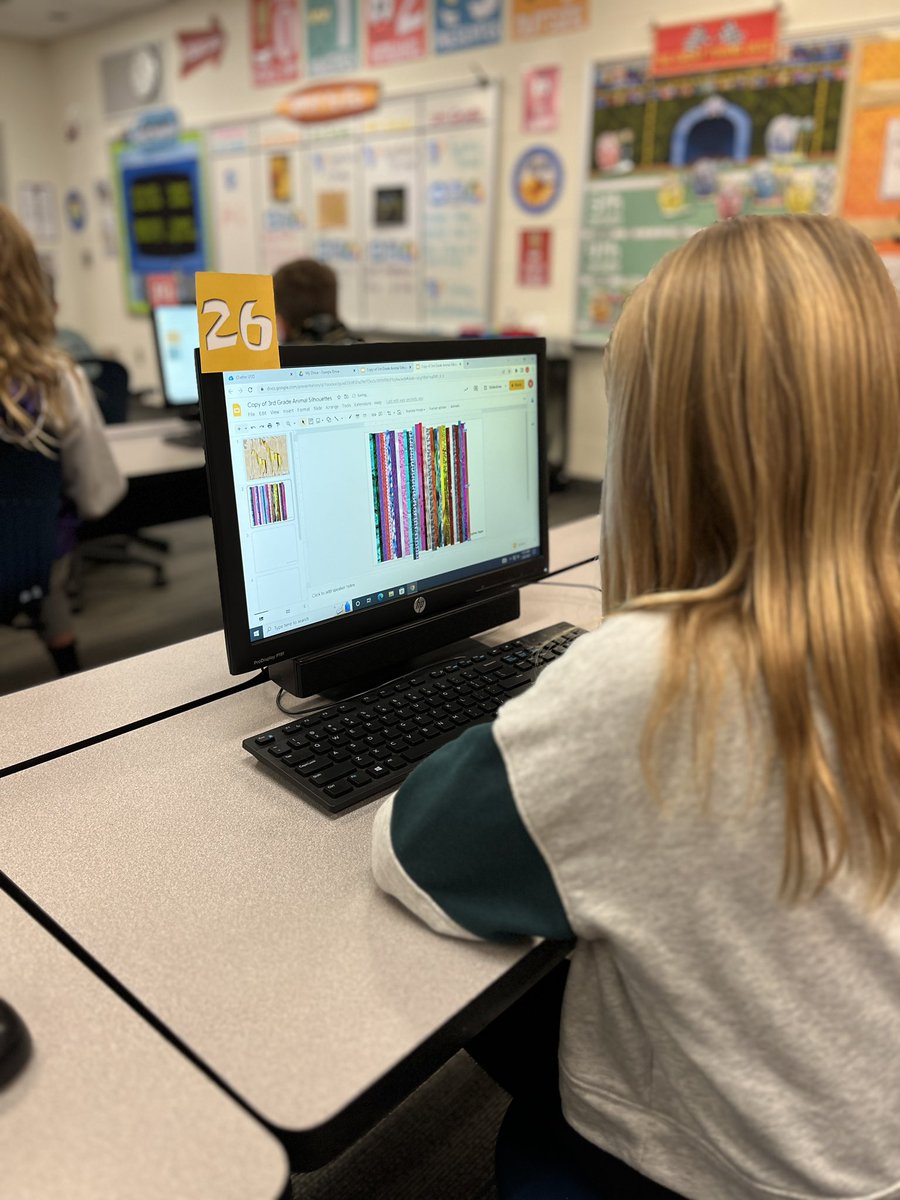 ComputersMp's tweet photo. It’s my fave time of year: Specials Showcase projects! I love getting to show my students fun and unique ways to be creative with technology! @ClaOlathe @MPTimberwolves #digitalartwork #mpconfident #opsfortheirfuture https://t.co/bgz7wmcDUC