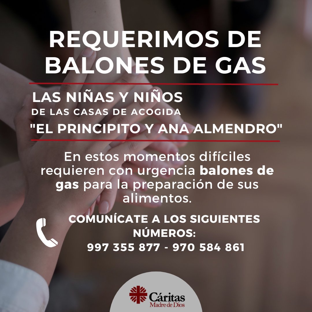 Cáritas Madre de Dios tweet media