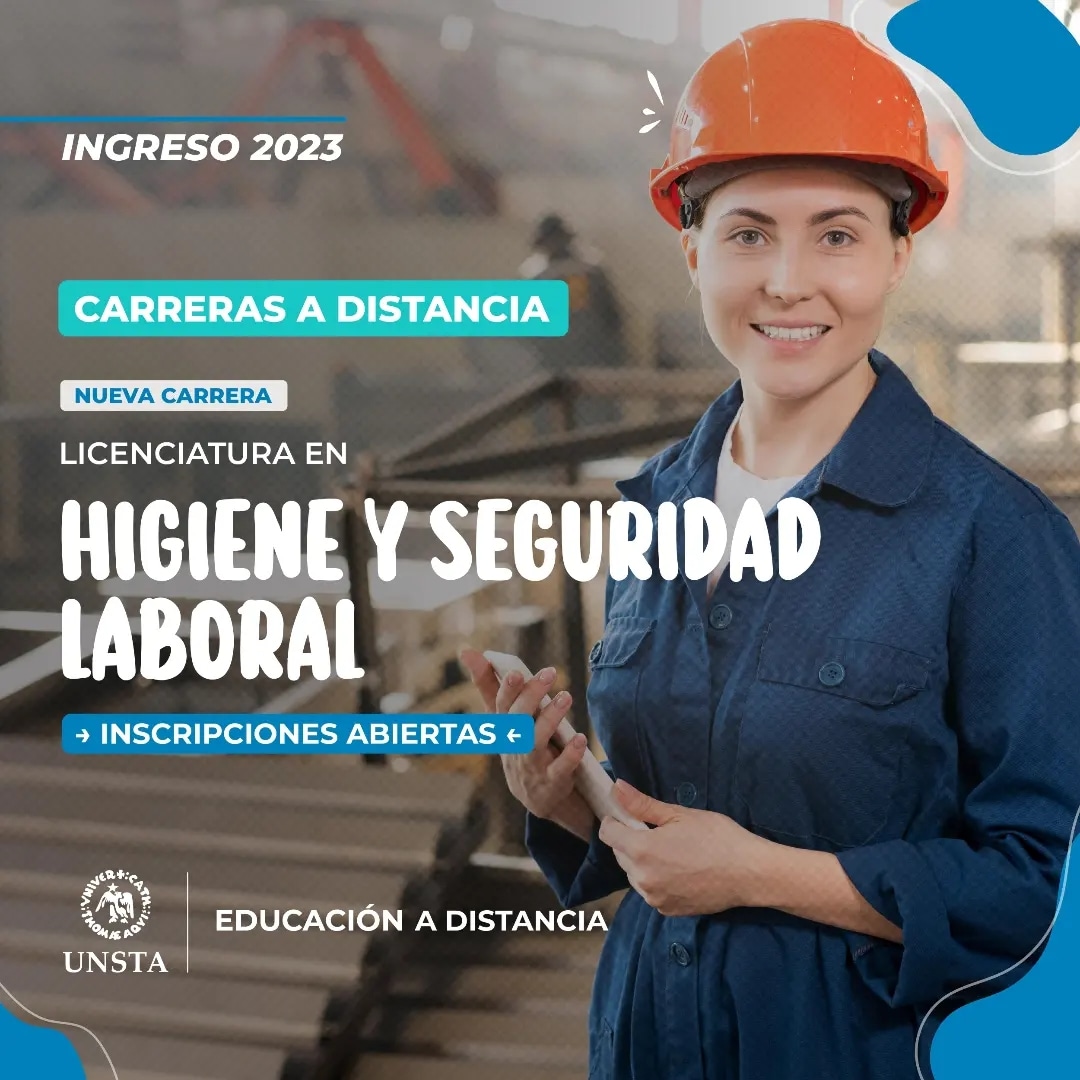 IngenieriaUnsta's tweet photo. ¡Sumate a esta carrera a distancia!
¡TE ESPERAMOS!
Consultas: infoingenieria@unsta.edu.ar 
ℹ Info e inscripción
https://t.co/N03HKKDUVQ

#Ingeniería #HigieneySeguridadLaboral  #UNSTA https://t.co/h4pxmkAhDe