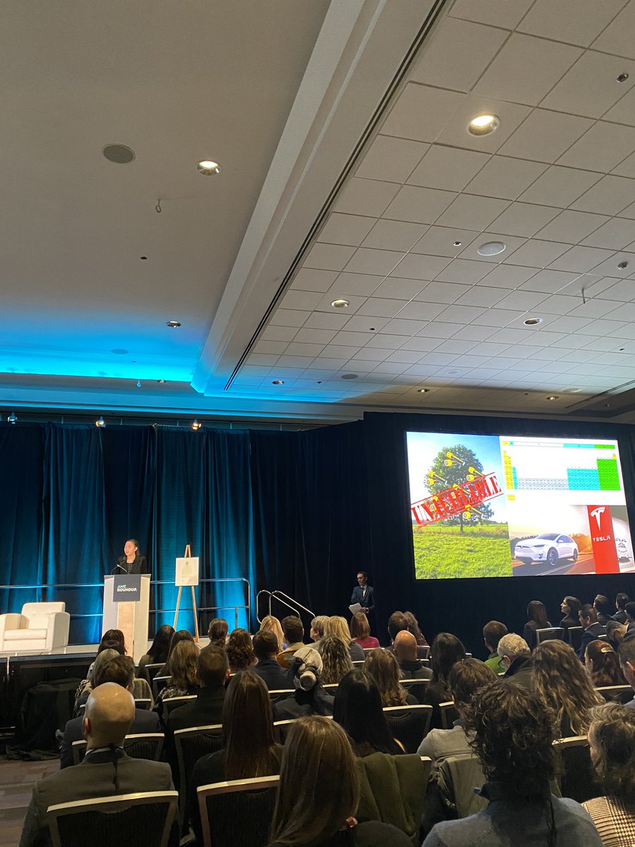 AMEroundup's tweet image. Eileen Zheng, our youngest EVER Opening Ceremony Keynote and winner of the Critical to Our Future – Youth Speaking Competition, has joined the stage. Eileen brings the youth perspective about our industry and shares some of her key learnings on #minex. #AMERoundup2023