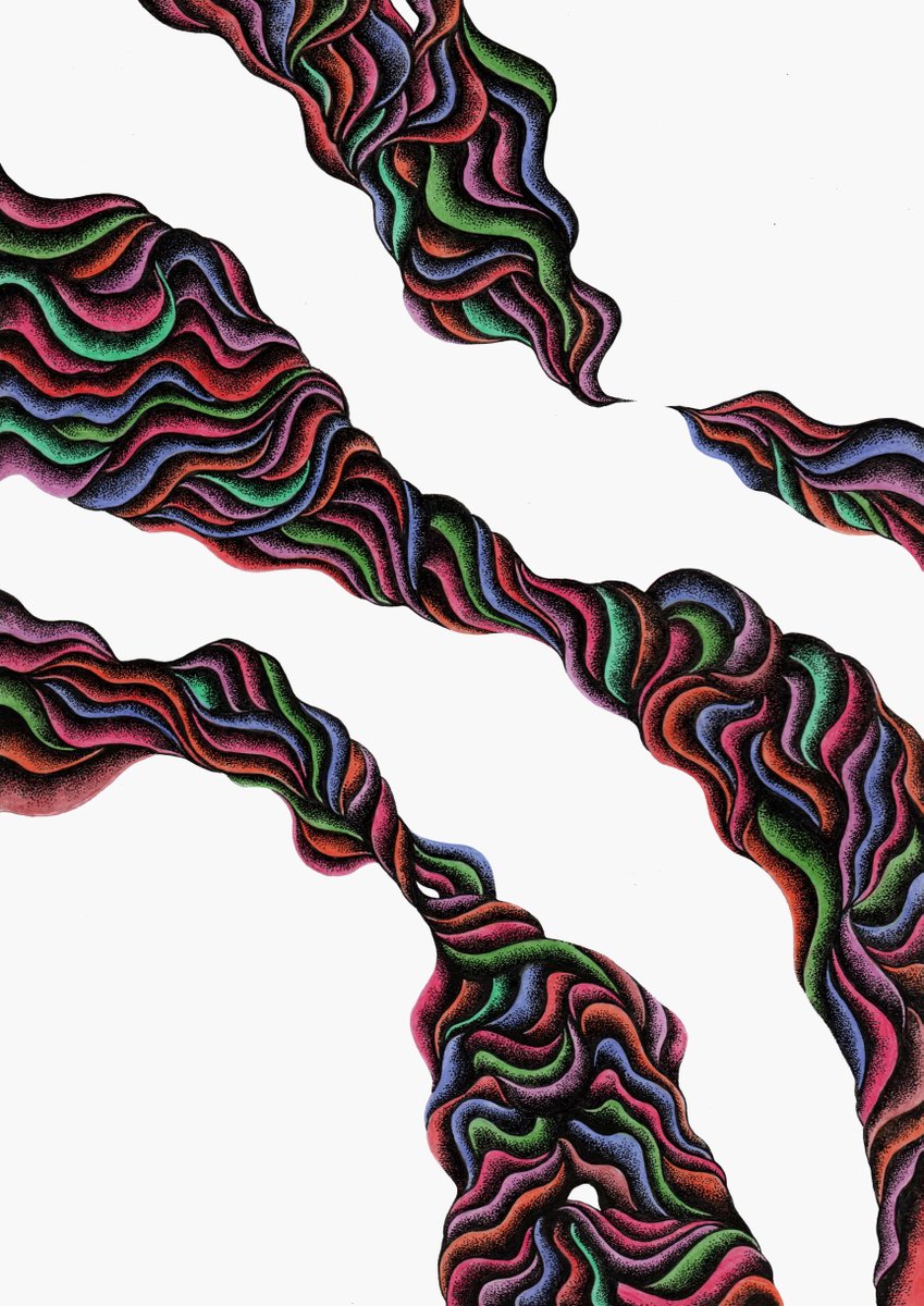 ry0ka___'s tweet image. 'In a Cave' and 'Behind The Storm' sold via offer by @nft501 on @exchgART  congrats and much thanks 💜