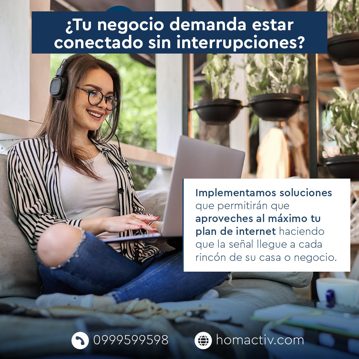 homactiv's tweet photo. ¿Sabías que también brindamos soluciones inteligentes en el área de redes?💻️ Llámanos si quieres un máximo rendimiento de red y un rango de cobertura de Wifi ampliado para tu negocio, o tu hogar.

#Redes #samborondón #Ecuador #casasinteligentes #ahorroenergético #internetrapido https://t.co/4ZGauH1MzJ