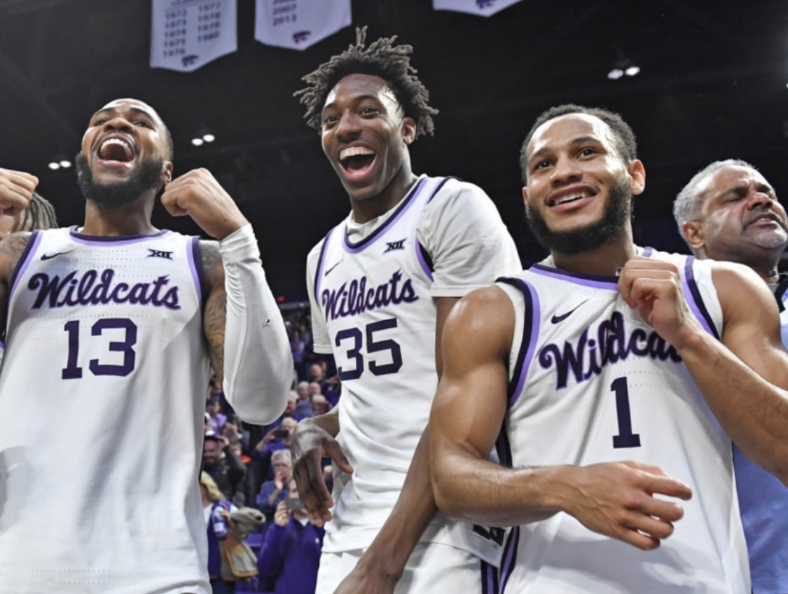 Reminder that K-State, picked 10th in the Big 12, is ranked No. 5 in America. Let that sink in.