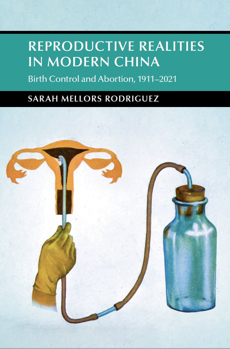 Sarah Mellors Rodriguez 莫诗嫣 (@s_mellors) on Twitter photo I'm thrilled to announce that my book, "Reproductive Realities in Modern China: Birth Control and Abortion, 1911-2021" has been published by <a href="/CambridgeUP/">Cambridge University Press</a>! I'm thrilled to announce that my book, "Reproductive Realities in Modern China: Birth Control and Abortion, 1911-2021" has been published by <a href="/CambridgeUP/">Cambridge University Press</a>!
