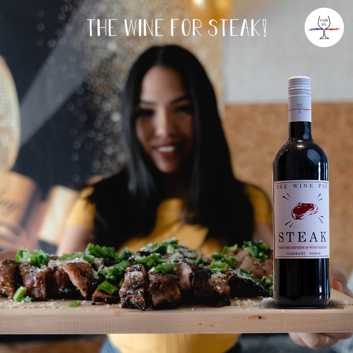 Steak without the perfect pairing, is like smiling without even caring.

#pairmewines #housewine #winelife #bestwine #foodpairing #winepairing #winepairingmadesimple #winemadesimple #Wine #winelover #winetasting #winery #newyorkcity #nyc #alabama #ohio #maryland #missouri