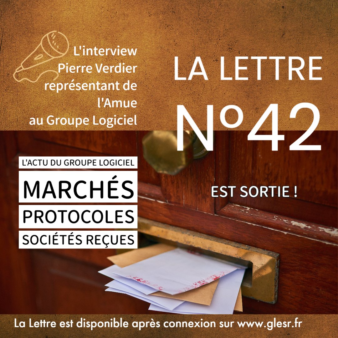 cnlogicielle's tweet photo. La Lettre N°42, newsletter du Groupe Logiciel, est sortie : actualités de nos activités, interview de Pierre Verdier (AMUE) membre du GL depuis 2008 https://t.co/bhwc346Cc4