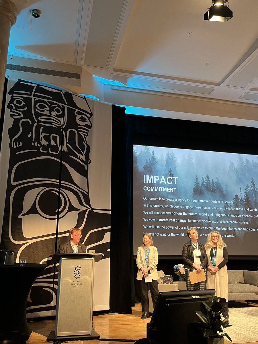 mirkwok's tweet photo. Kick off to @IMPACTnational Conference @yyjconferences discussing Tourism and Sustainability #IMPACTnational #sustainabletourism https://t.co/RNwIiwMtqU