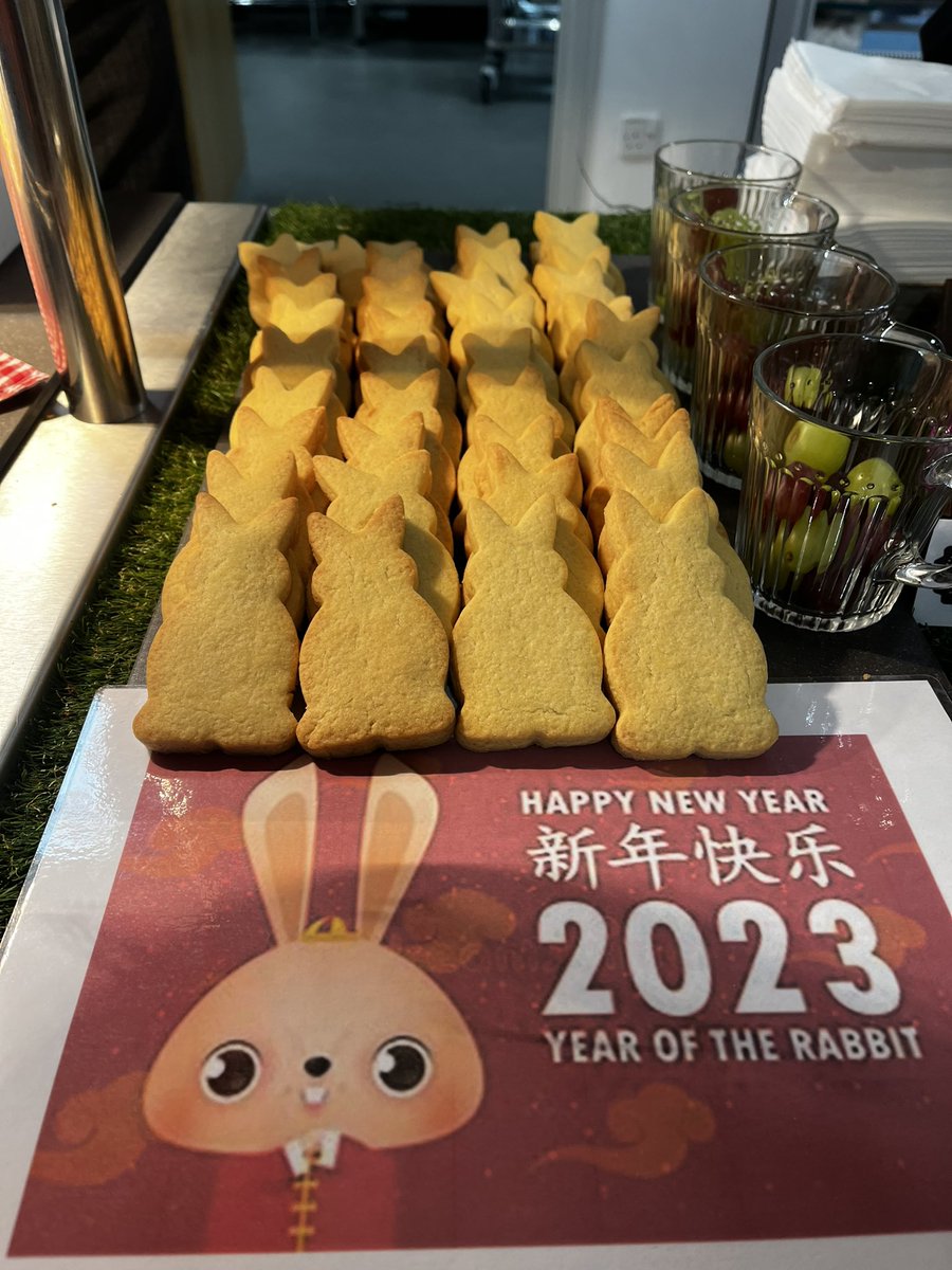 Chinese new year #YearOfTheRabbit <a href="/jtfreeschool/">JT Free School</a> @mellorscatering <a href="/LouisaMellors/">Louisa Mellors</a>