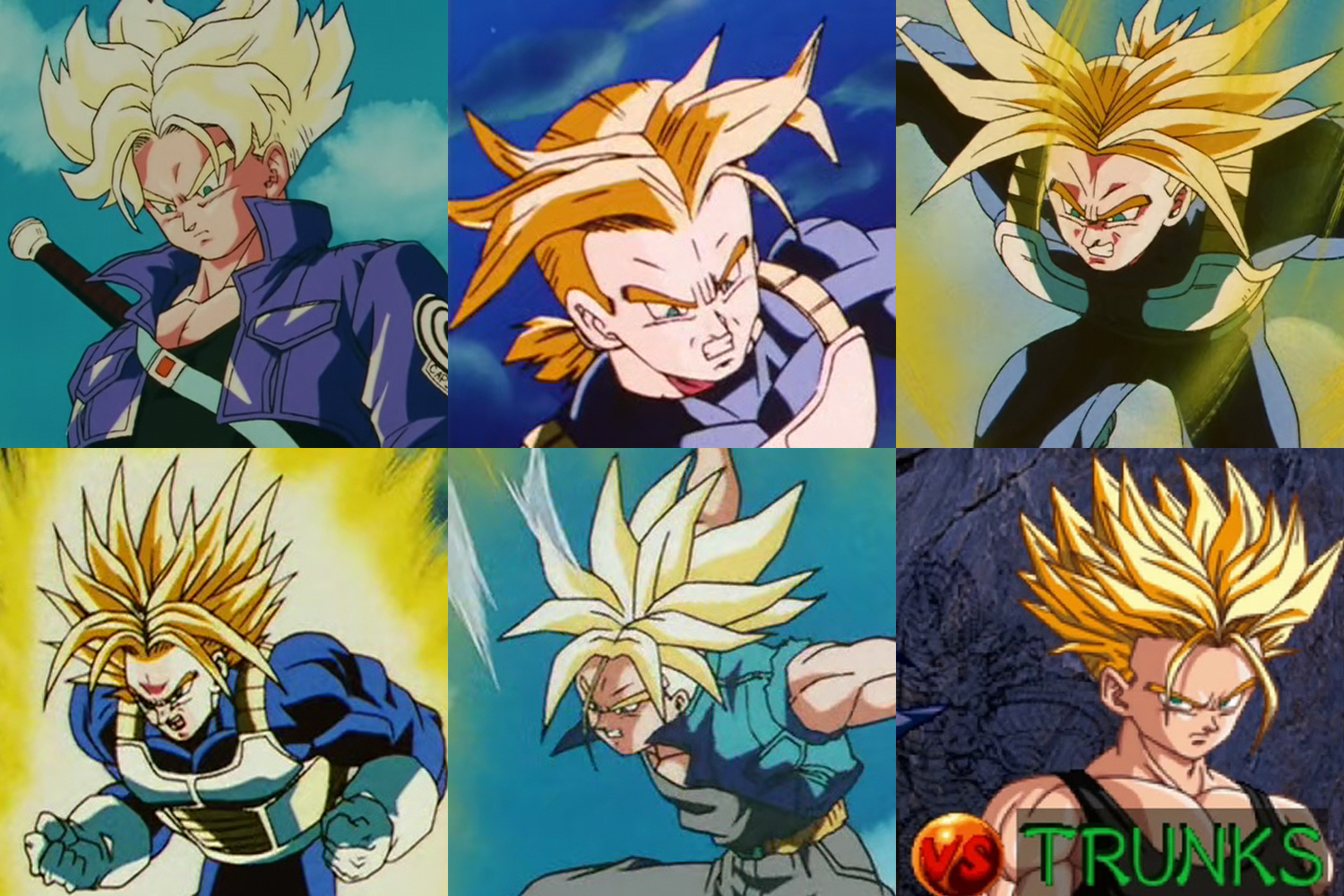 Josh the Faithless on X: One of the dopest images of Future Trunks Those  SSJ spikes with the ponytail in the back, the face, the armor   / X