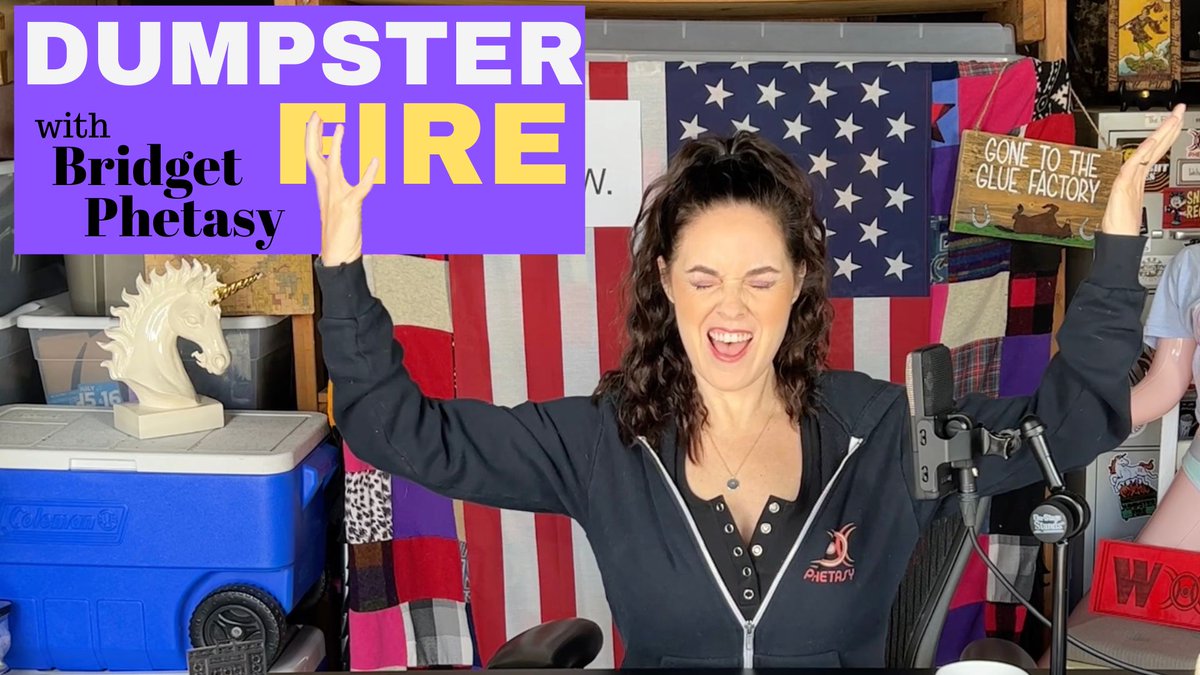 How hilarious is the Conservative media Civil War? 50 million $$$$!? Did Switzerland really take a stand on something? Is Wokeism a Trojan horse for the Patriarchy? Am I the (less successful) Steven Crowder of chicks?

#DumpsterFire 105: "Game of Chodes"

 youtu.be/jQUBM3Mj2o8