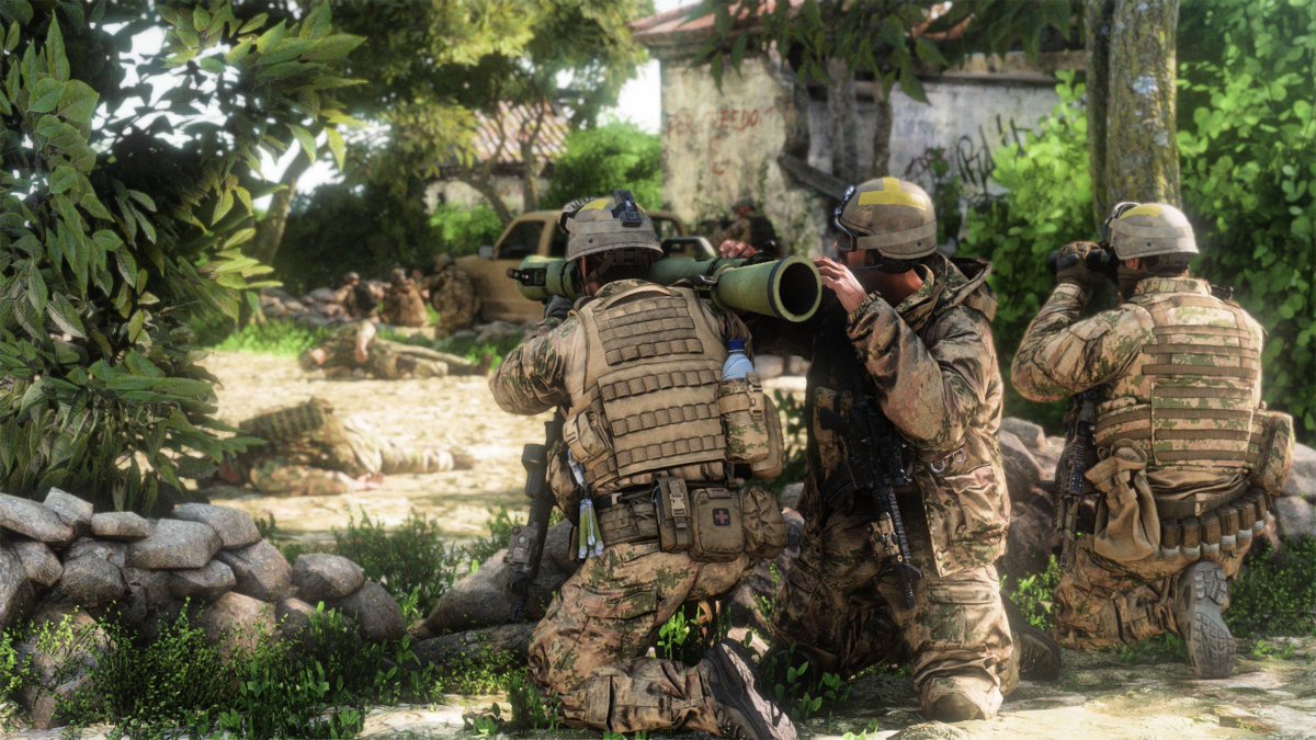 Stiindox's tweet photo. Anti Armor 

#Arma3 https://t.co/3uCQVqOig0