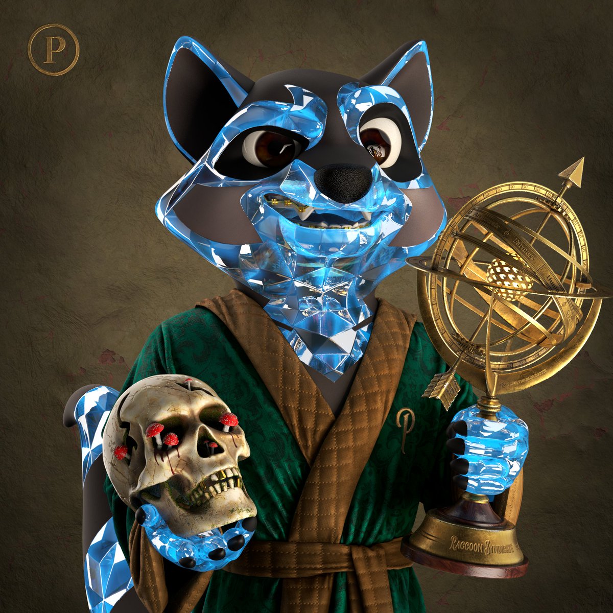 magicmoneydark's tweet photo. Do Raccoons Follow Raccoons???🦝 @RaccoonSyndicat 

This is one of my favs! Show me yours! Who is excited for the H2E game?  #CNFT #RaccoonSyndicate #DiamondSkin https://t.co/D4ikwJ3SPk