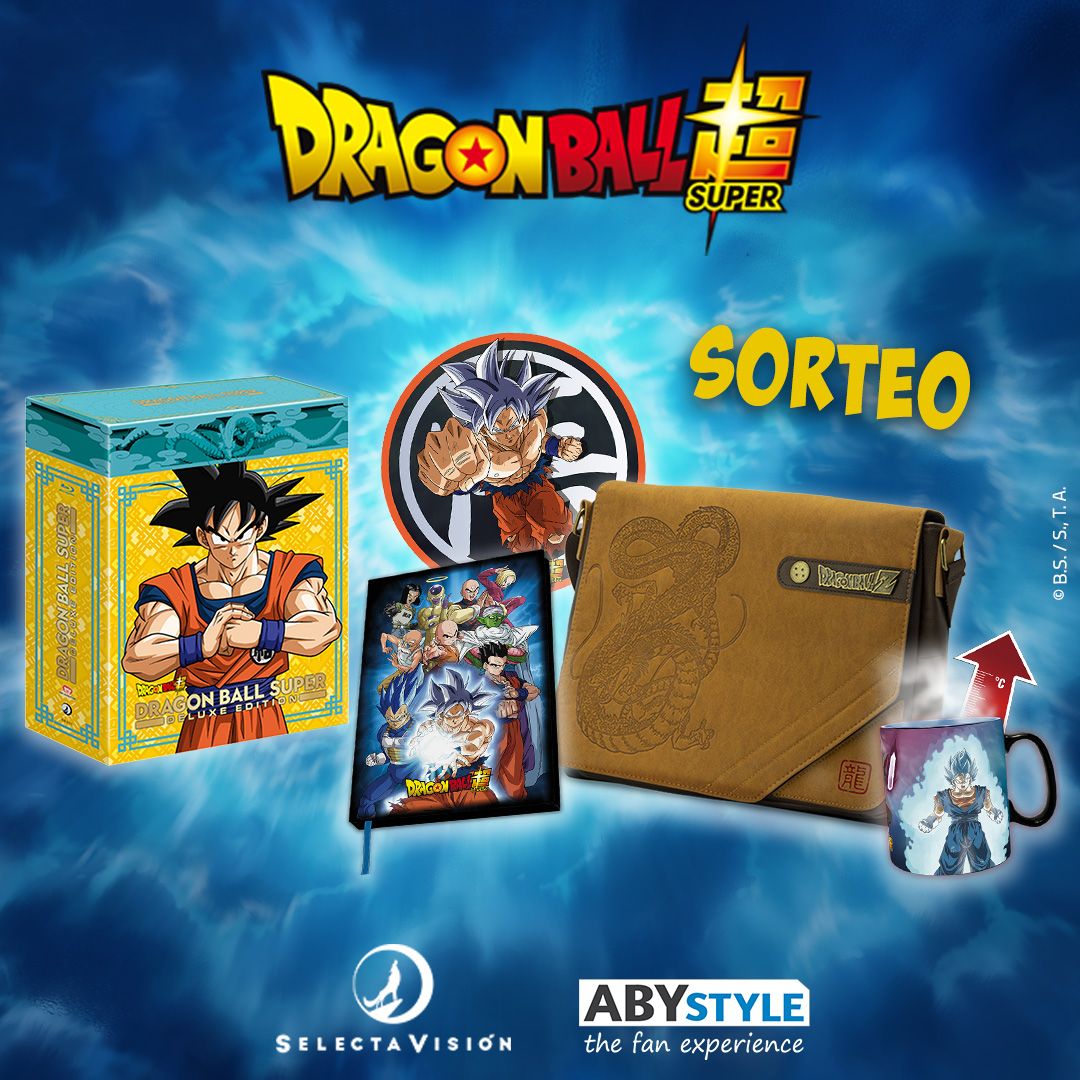 💥 ¡MEGA #SORTEO con <a href="/_ABYstyle/">ABYstyle</a> en Twitter e Instagram!

Todo el poder de los 12 universos está concentrado en este pack:

📀#DRAGONBALLSUPER DELUXE EDITION + LOTE DE MERCHANDISING

1⃣Síguenos y a <a href="/_ABYstyle/">ABYstyle</a>

2⃣Like + RT

3⃣Menciona @ tu amigo con el que salvarás el universo 🤜🤛