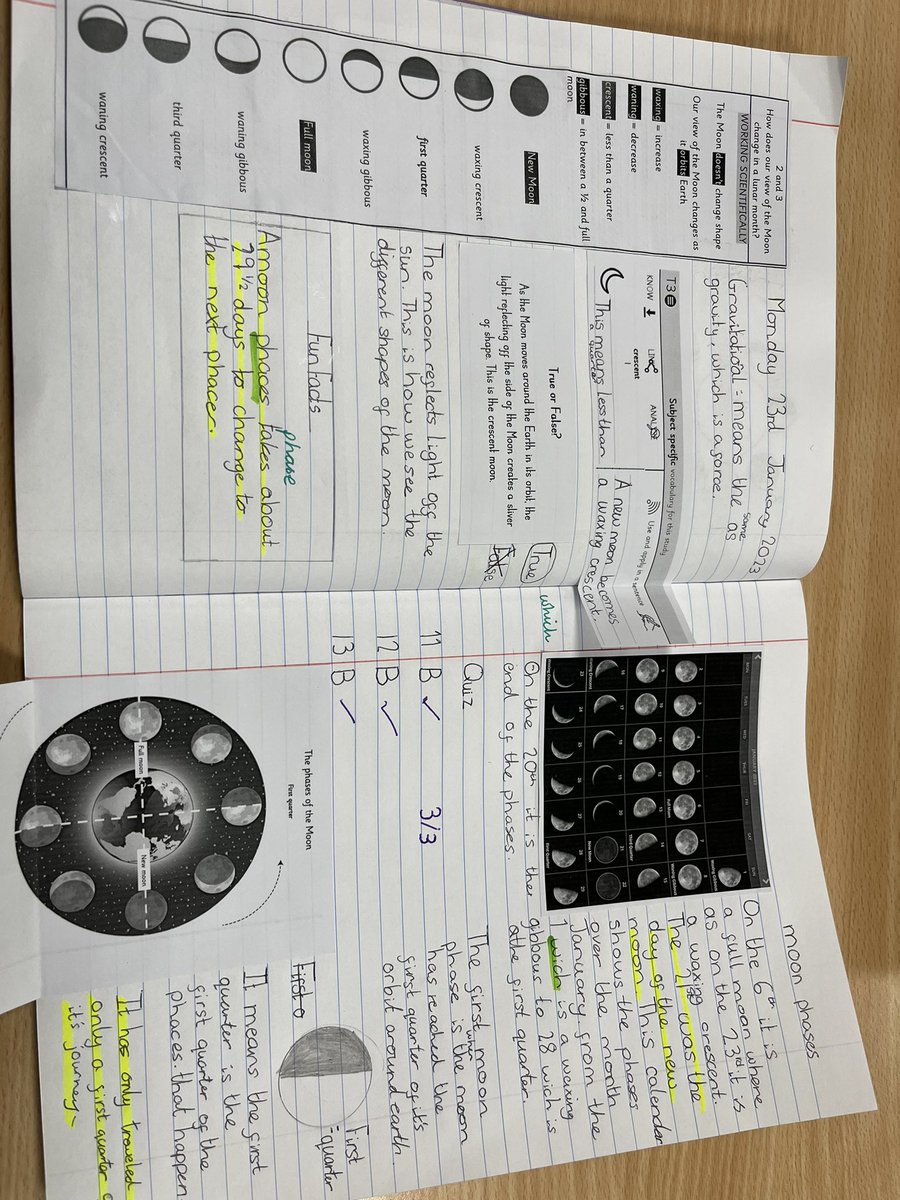 BeckyLudlow6's tweet photo. Y5 getting to grips with CUSP! Today we’ve enjoyed exploring the moon phases. Lots of curiosity and excellent vocabulary being used to describe the phases. https://t.co/Ln5XLlZ8Xb