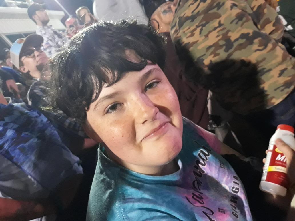 SavPolice's tweet photo. #SPDMissing Joshallyn Huckleberry, 12, was last seen at 7:30 pm Jan. 22 in the 1200 block of E. 38th St. She is 5'5", 170 lbs, has short, curly brown hair, brown eyes and was wearing dark, baggy clothing. She frequents Waters Ave, Ott/Bolton and the airport. If seen, call 911! https://t.co/fCxWpe7vtF