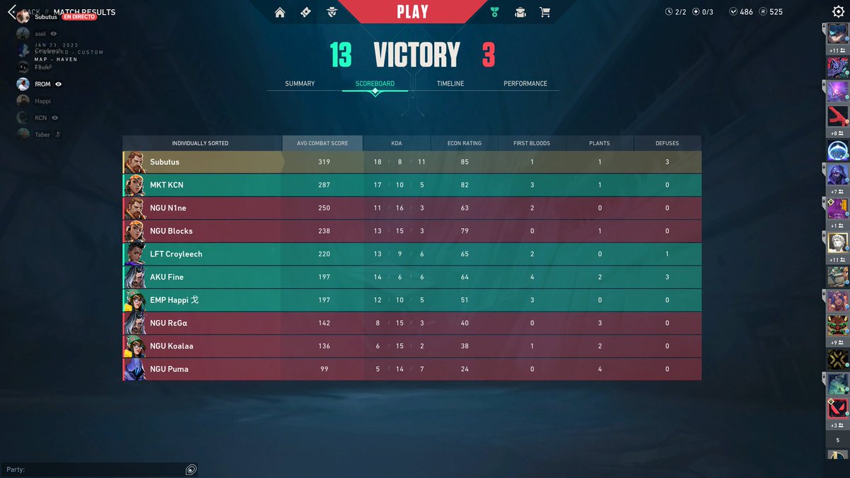 subutus_'s tweet photo. @fitchinGG @GiantsGaming @KirinGamingClub Pasamos a 3ra ronda con un 13-3 
🆚 @NGU_Esports_Sp 
gg a los rivales https://t.co/Y6CiZohBW1