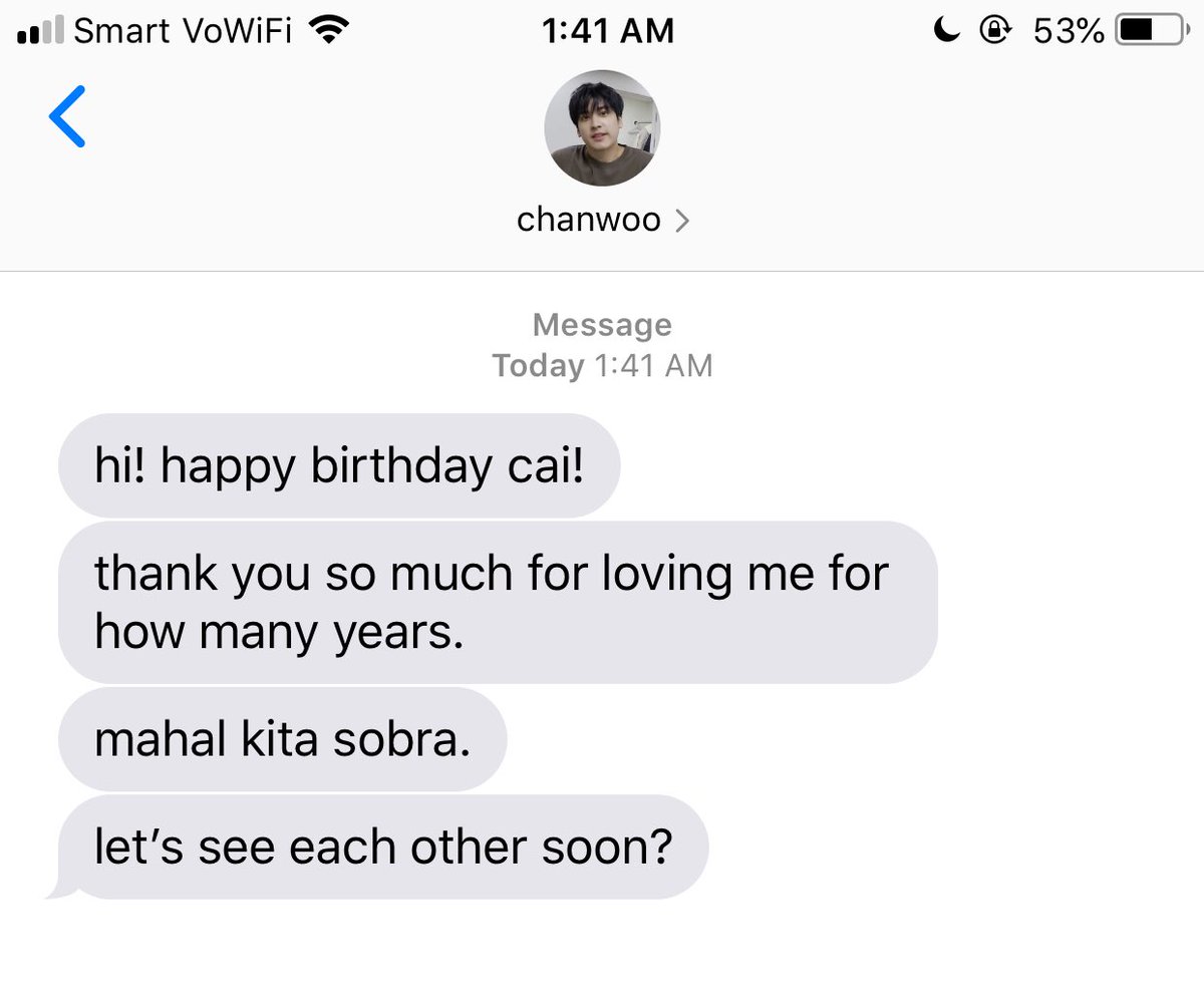 hao2luv's tweet photo. birthday greetings for @_kanemoto from the four most important men in her life. 

happiest birthday ate, mahal na mahal kita ❤️ https://t.co/5ZV78qhl5S