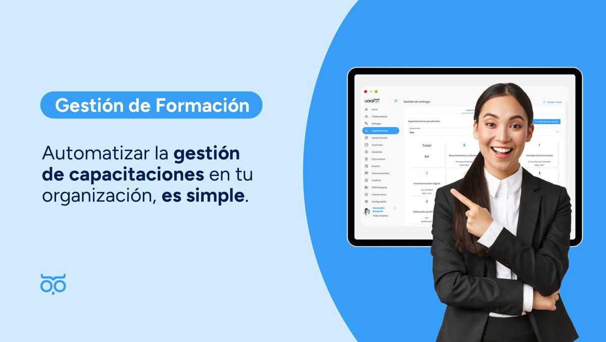 naaloohr's tweet photo. Con Gestión de Formación vas a poder diagramar, planificar y automatizar la gestión de las capacitaciones de tus equipos sin importar su tamaño. 🙌

#transformaciondigital #recursoshumanos #rrhh #softwarerrhh #pymes #gestionderecursoshumanos #gestionderrhh #gestiondigital https://t.co/WfYo3Qcgk2