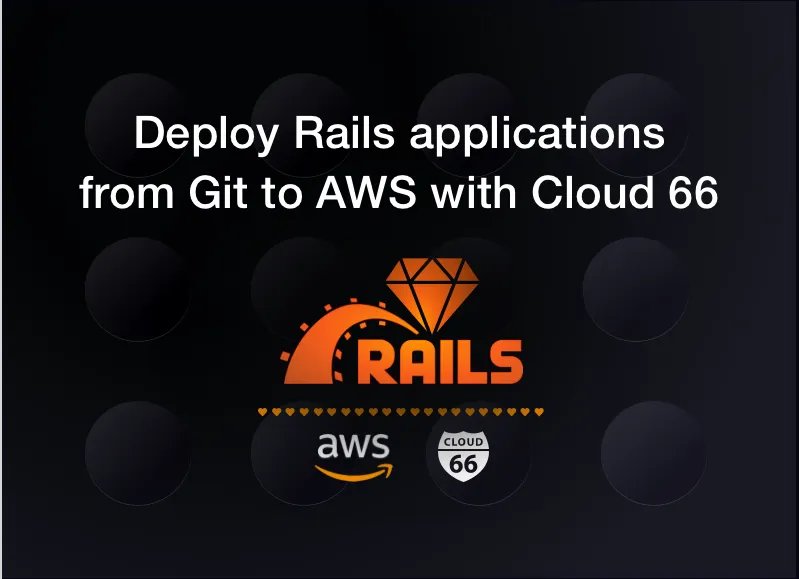cloud66's tweet photo. π Deploy Rails applications from Git to AWS with Cloud 66
https://t.co/lEm2TKCVya
#Rails #RubyonRails #AWS #Git #Deploy #RailsApps https://t.co/gisPkwltjo