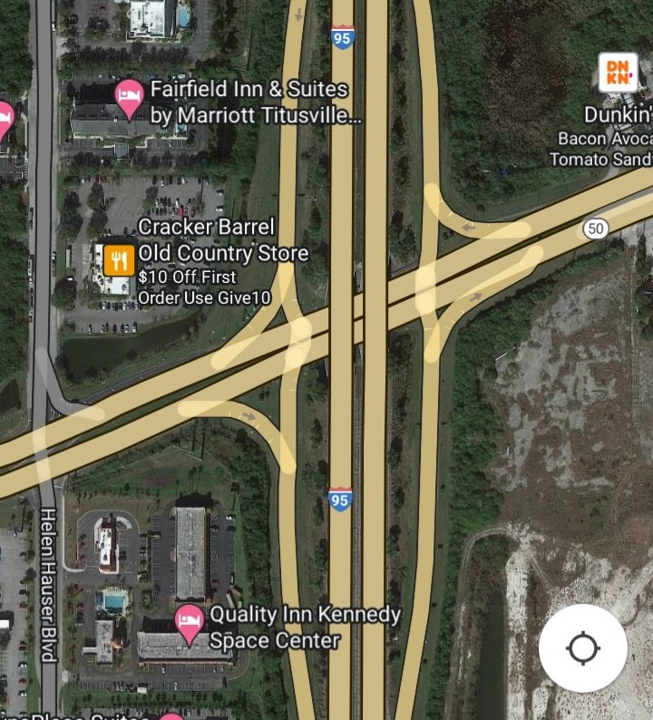 Waiting on <a href="/BrevardCo_FL/">Brevard County Gov</a> and <a href="/Titusville/">City of Titusville</a> to install the Sidewalks on Cheney Highway near U.S. 95 near the Hotels heading west into Christmas <a href="/MyFDOT/">FLORIDA DOT</a> should help make this happen. Their is constant bike accidents and pedestrians being hit in this area. I have as well.