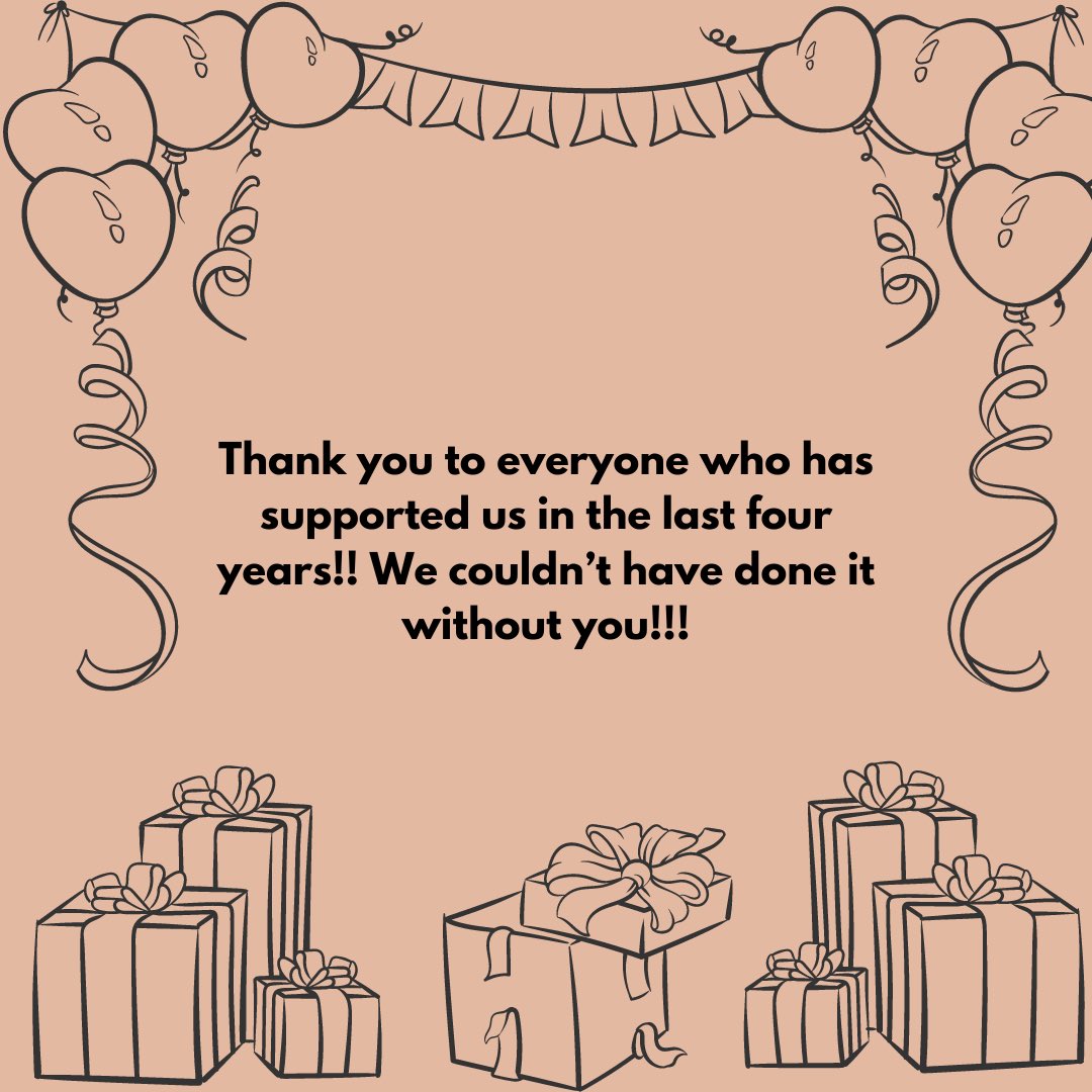 Today marks the 4th year of Mental Realness Mag! Thank you so much everyone!! 🫶🏾