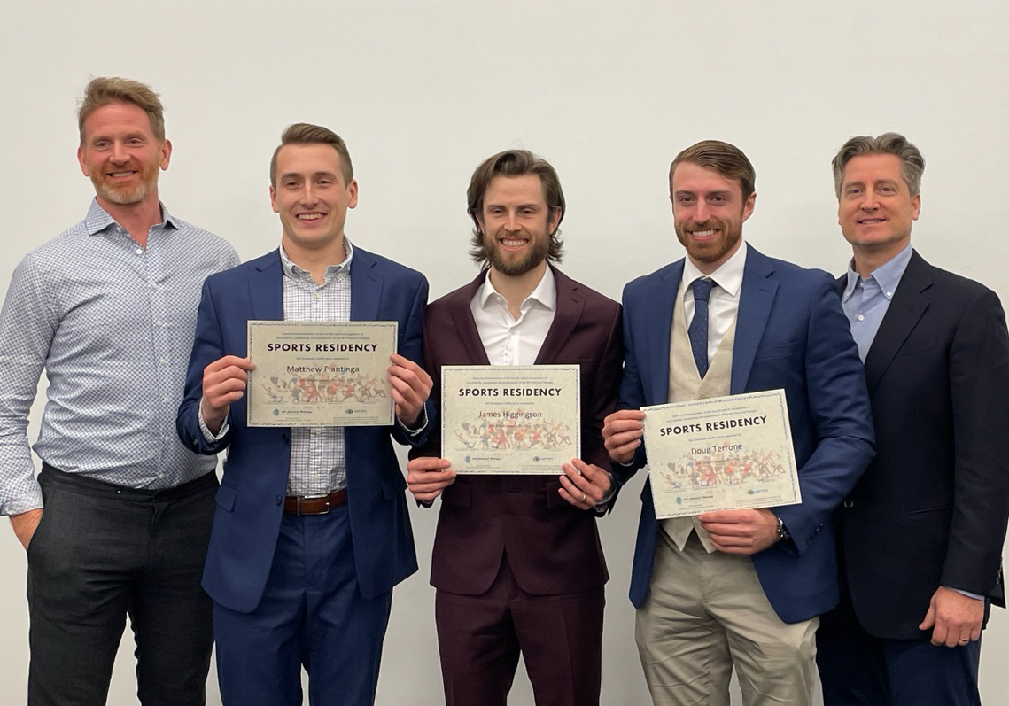 mtipt's tweet image. Congratulations to the new MTIPT Sports Residency graduates, Matt Plantinga, Jimmy Higginson &amp;amp; Doug Terrone. And special thanks to our instructors: Bill Hayner, Jim Rivard, and not pictured, Brian Power &amp;amp; Kyle Buckham. Learn more: mtipt.com/careers/sports…