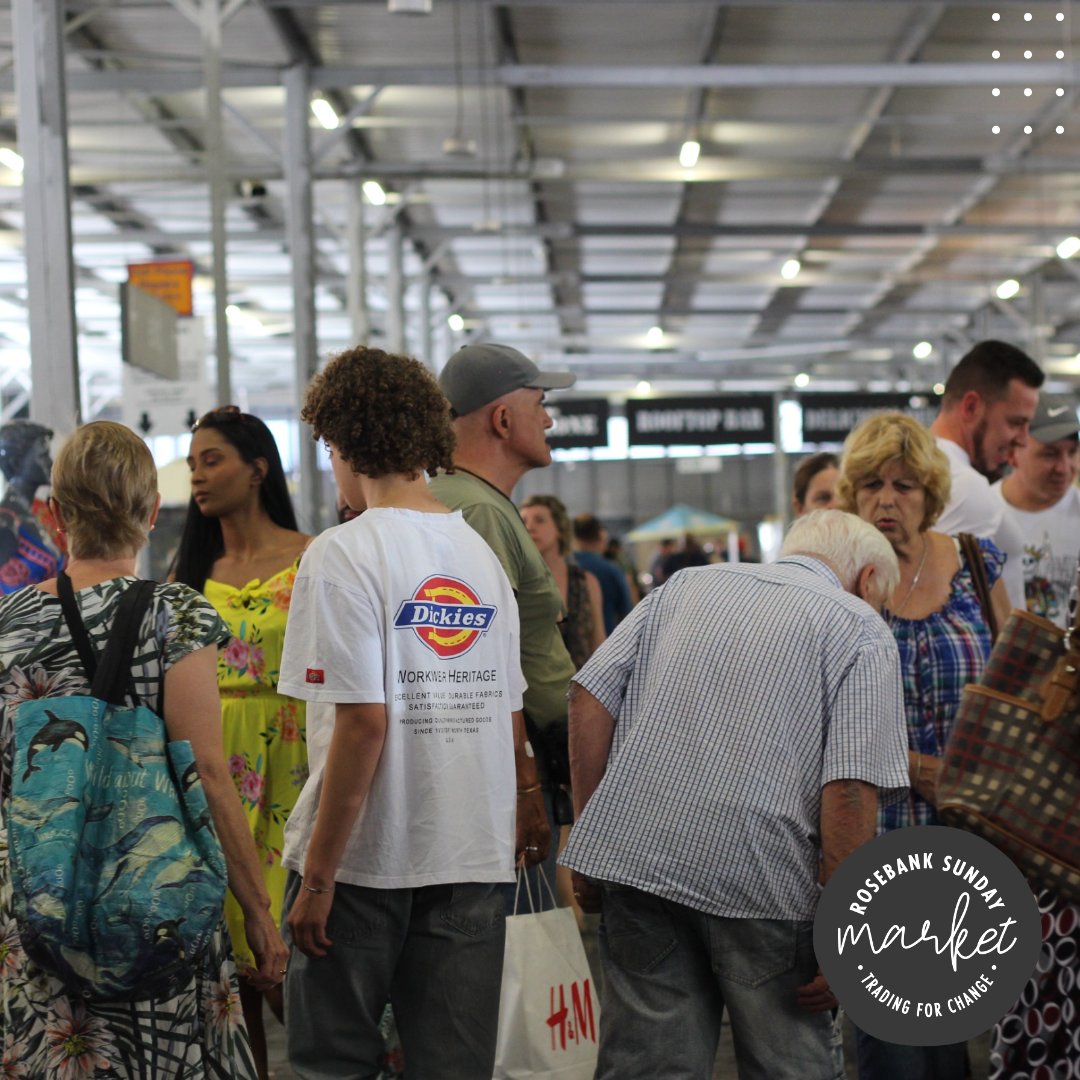 MarketRosebank's tweet photo. Another great Sunday at Rosebank Sunday Market! Great turnout, lots of happy customers. A special thank you to our vendors for bringing their best products and to everyone who came to support local trade. See you next Sunday! #RosebankSundayMarket #SupportLocalTrade https://t.co/j1UaF5dwYG