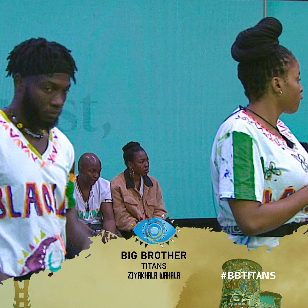 BigBroAfrica's tweet photo. Khosicle and Blaqleng have made it to the final round. 
For more #BBTitans gist, visit our site here 👉🏿 :https://t.co/bi1BJzCdF0 https://t.co/UlTpSsaxz8