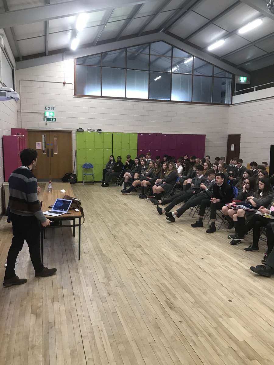 Thanks to Donal from <a href="/PMVTrust/">Peter McVerry Trust</a> for presenting to us today. Can’t wait to plan our collections.