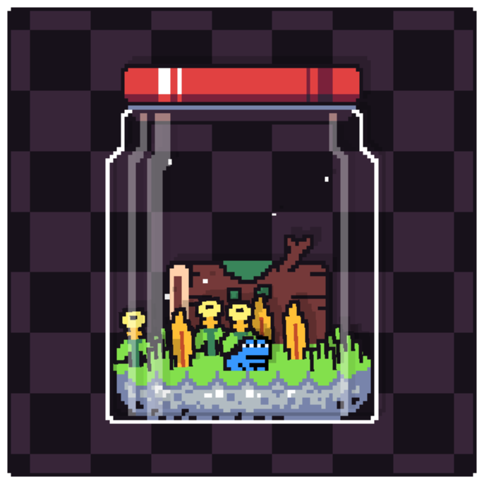 HaiverArt's tweet photo. Toad Terrarium #83 by @geomi_soft 
7/x https://t.co/sCNcLX80zy