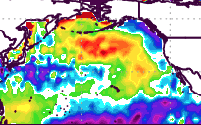 Joe Bastardi on Twitter: "Strong Jet right over the NPAC hot spot lead