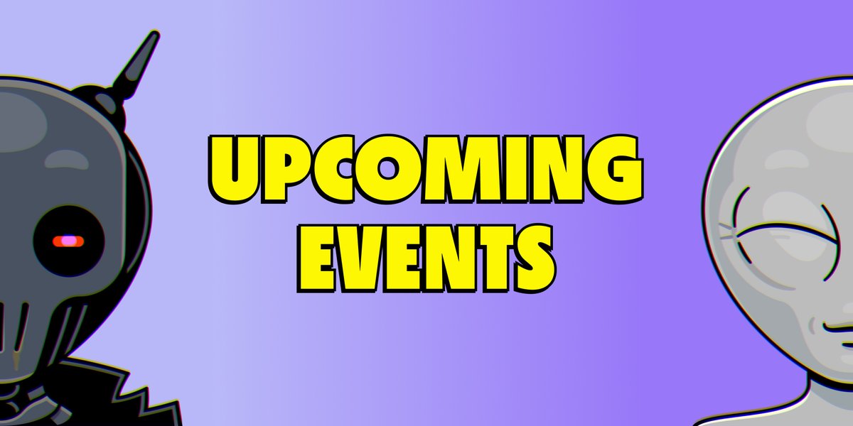 decentraliens's tweet photo. 🎟 U P C O M I N G   E V E N T S 🎟

We’ve got some great learning events lined up this week.

Let’s get right into it 🧵👇 https://t.co/pnJHsKcvbU