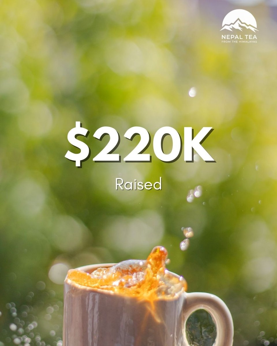We're thrilled to announce that we've raised a whopping 220K+ on WeFunder. You too can be a part of our journey by investing as little as $250. Follow our progress on WeFunder as we embark on this journey of building the most impactful tea company here: wefunder.com/nepal.tea.coll…