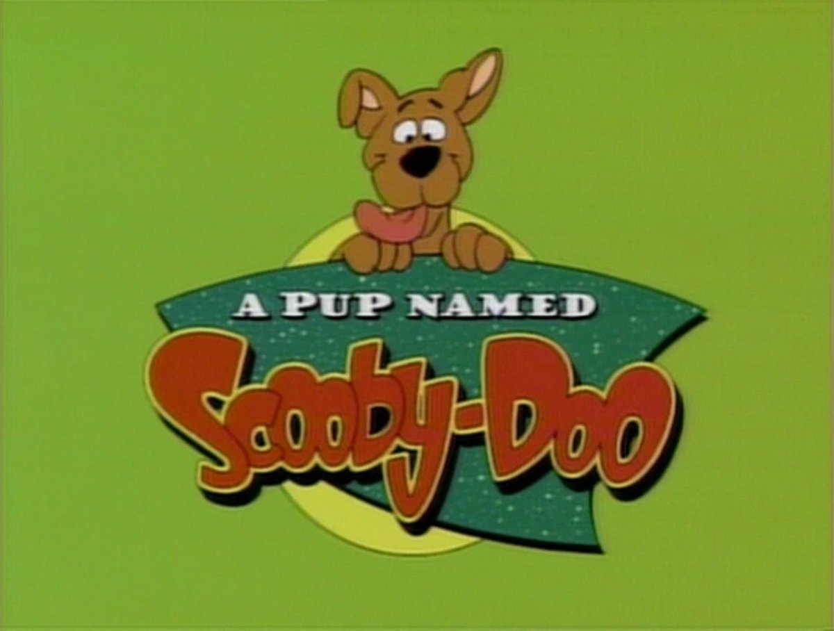 scoobyhistory's tweet photo. Scooby fact: The 11 year period of time between the finale of A Pup Named Scooby-Doo and the premier What's New Scooby-Doo is the longest Scooby has gone without a new TV program!
#Scoobydoohistory https://t.co/nPfbK6XOO4