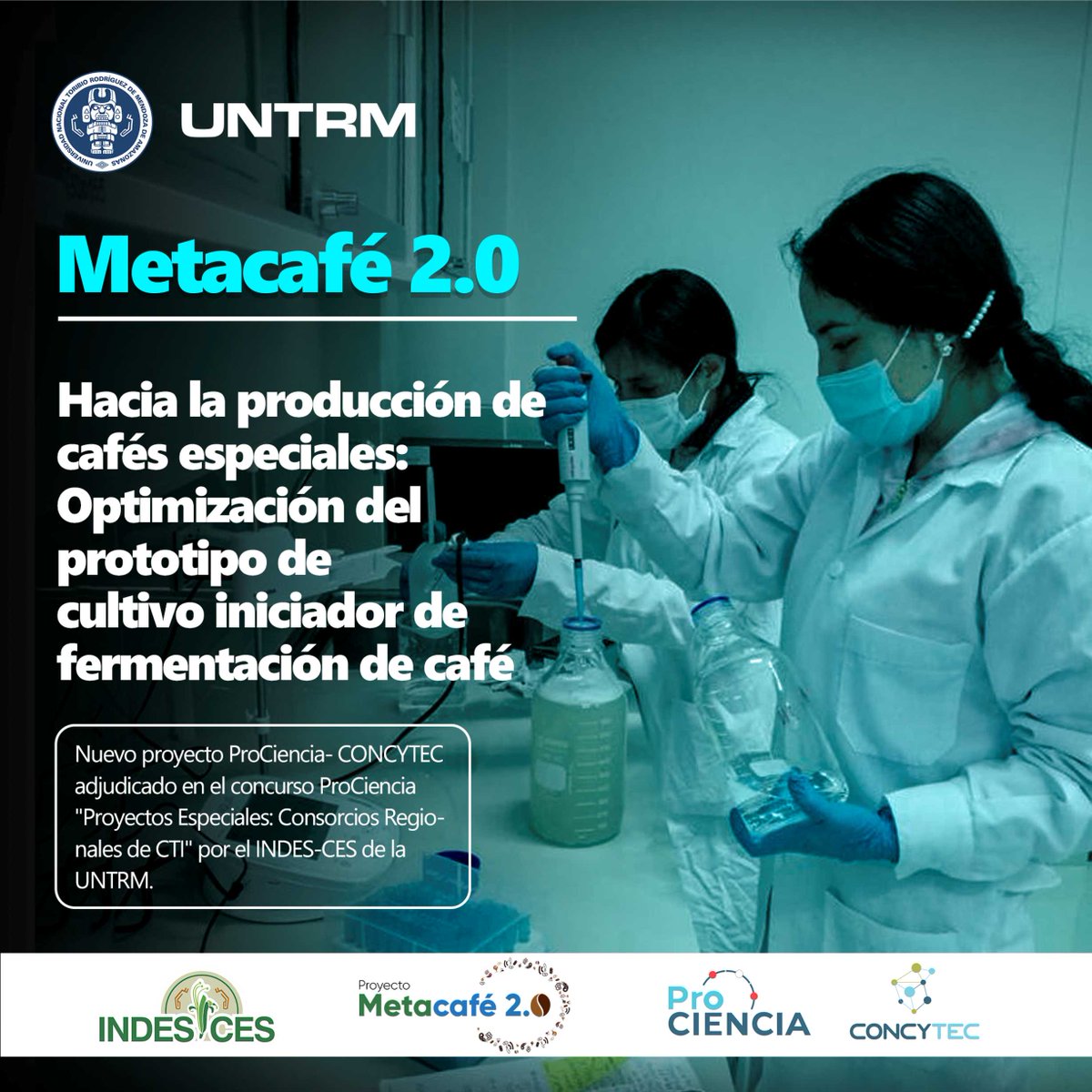 cesindes1's tweet photo. ✅El @cesindes1 de la @untrm adjudica nuevo proyecto @ProcienciaPeru @ConcytecPeru  para producción de cafés especiales 🫘☕️

Mayor información: https://t.co/GKWS4JVpBH https://t.co/SdU03sqRdp