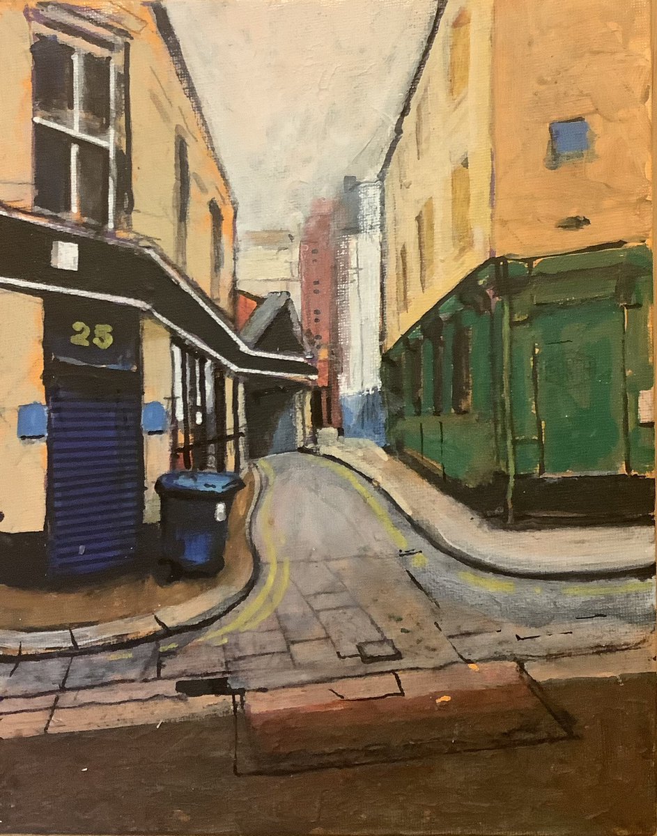 harrybell's tweet photo. Progress is slow at the moment (maybe it’s the weather), but here are two paintings of Pink Lane, one almost finished, the other just begun.
#wip #acryliconboard #pinklane #artistontwitter #harrybellartist https://t.co/s3YAmntdjR