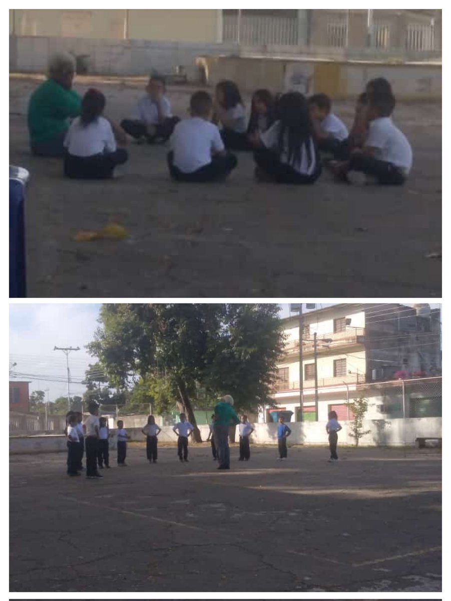 #23deEnero 
En la E.B.N Bolivariana Sorocaima 💕
Actividades
 Pedagógicas 📚
Prácticas deportivas 🏃‍♂️
Conversatorio sobre los hábitos de higiene 🧼🪥🚿en los niños y niñas 👨‍👧‍👦
Y planificación de actividades 📋
@leoalvacabrera 
@AraguaEducMarin 
@_LaAvanzadora