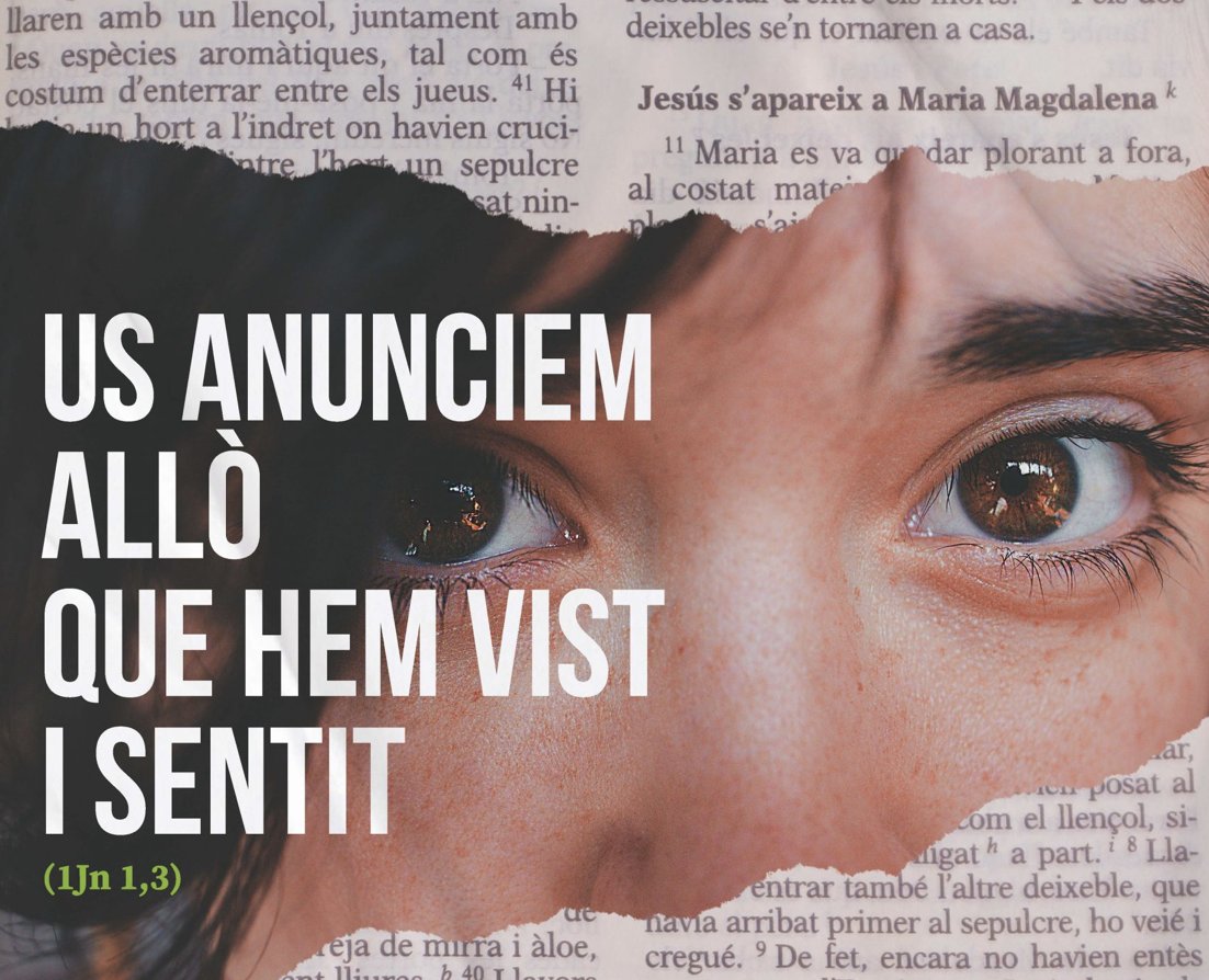 LlibreriaClaret's tweet photo. Del 22 al 28 de gener se celebra la VII Setmana de la Bíblia. Aquest any el lema és “Us anunciem allò que hem vist i sentit” (1Jn 1,3) @SetmanaBiblia 

Us compartim algunes lectures recomanades 📗👉https://t.co/LCrQmb7Zsh https://t.co/He4jIpzSKn