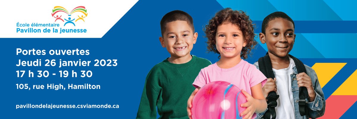 Nous vous invitons à la soirée Portes ouvertes qui aura lieu le 26 janvier 2023 à partir de 17h30.
Au plaisir de vous voir nombreux!