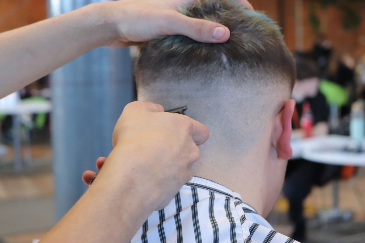 Derby College on Twitter "Barbering students at the Roundhouse are