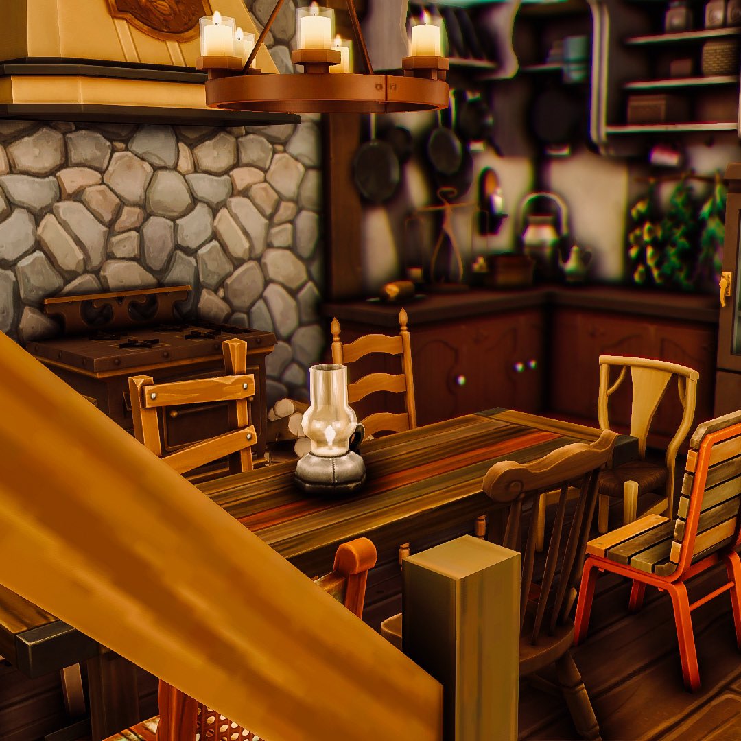 missymotion's tweet photo. Some interior pictures of Snow White‘s Cottage! Speed Build is up on my YouTube Channel! 💜
👉🏼 https://t.co/pe3hzLdOZV
✔️ Sims 4 Speed Build
✔️ Player tested 
✔️ No CC
✔️ Gallery ID: MissyMotion 
#ShowUsYourBuilds #Sims4 @TheSims https://t.co/eLMtQ0QbKW