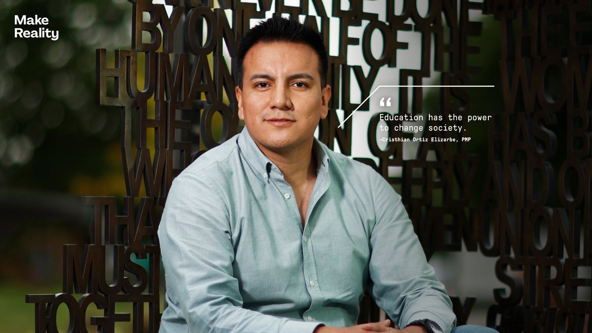 PMInstitute's tweet photo. English may be the global language of business, but many in Latin America lack access to #ESL education. Read how Cristhian Ortiz Elizarbe, #PMP,
is using #VirtualLearning to make it more accessible to rising leaders: https://t.co/87Q6LbWwVm #MakeReality @LearnAndShareEn #pmot https://t.co/TOkn3BZ3VV
